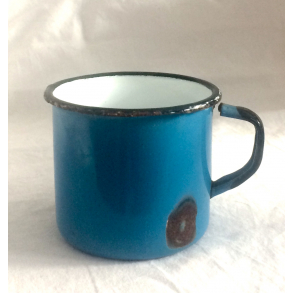 Emalje Stel - Madam Bl Krus - 9 cm.