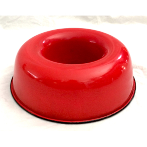 Emalje Stel - Madam Rd Kageform - 18,5 cm.