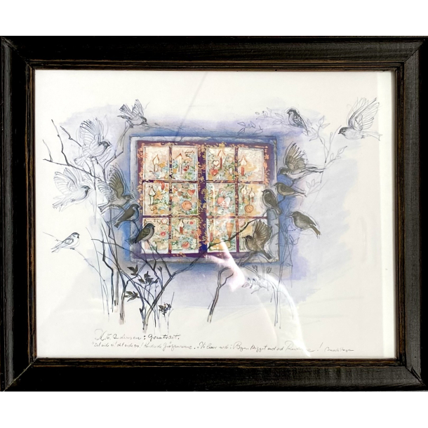 Mads Stage Billede - H.C. Andersens Eventyr - Grantr�et - 29 cm.