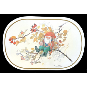 Mads Stage Juleservice - Dkkeserviet - Nisse P Gren - 43,5 cm.