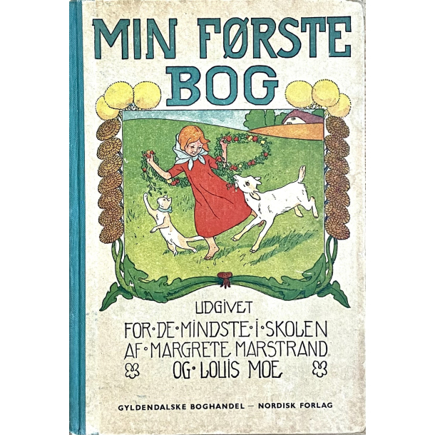 Retro Brnebog - Skolebog - Min Frste Bog - r 1955 - Margrethe Marstrand &amp; Louis Moe