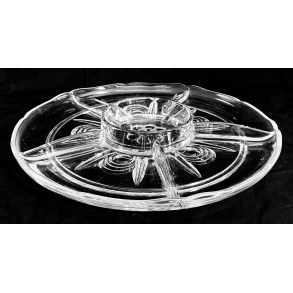 Nanna Cabaretfad - Klart Glas - 30 cm. - Fyns Glasvrk