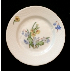 Njal Stel - Kagetallerken Nr. 28A - 15,5 cm. - Cremefarvet - B&G