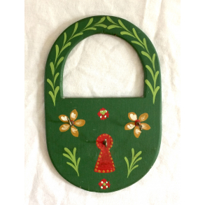 Nglebrt - Malet Tr - 17,5 cm.