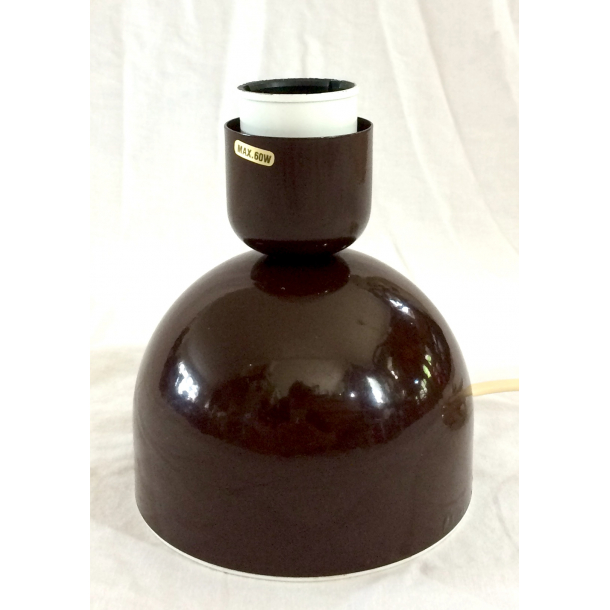 Retro Lampe - Bordlampe - Brun - 15 cm. - Nordlux