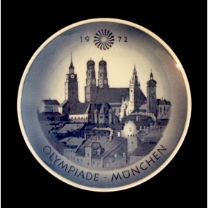 Olympiadeplatte 1972 - Mnchen - Royal Copenhagen