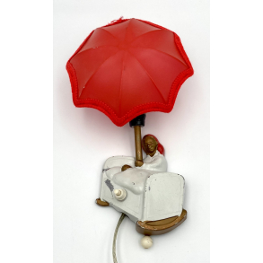 Retro Lampe - Ole Luk�je V�glampe - Eventyrlampe - Model Nr. 4 - 18 cm. - OLUK