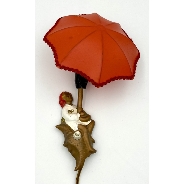 Retro Lampe - Ole Luk�je V�glampe - Eventyrlampe - Model Nr. 3 - 21 cm. - OLUK