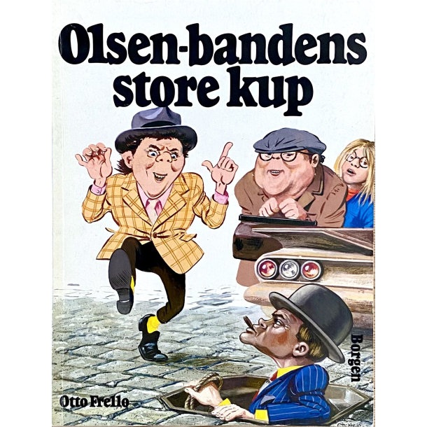 Retro Tegneserie - Olsen Bandens Store Kup - Otto Frello - r 1977
