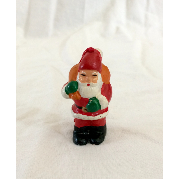 Gammeldags Julepynt - Ornament - Julemand Med Sk - 5 cm.
