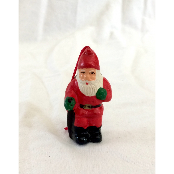 Gammeldags Julepynt - Ornament - Julemand P Vandretur - 5 cm.