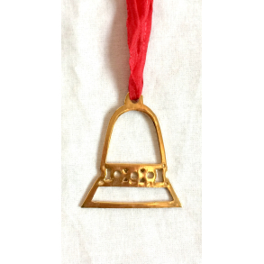 Julepynt - Ornament - Juleklokke - Messing