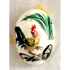 Pskepynt - Hndmalet Pskeg - Motiv Nr. 1 - 5,5 cm.