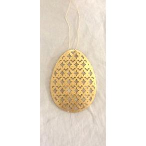 Pskepynt - Ornament - Pskeg - Forgyldt - 10 cm