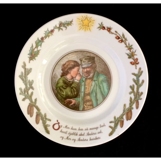Juleplatte - Peters Jul - Motiv Nr. 2 - Royal Copenhagen