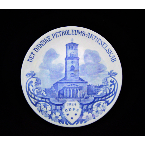 Fajance-Platte "DDPA" 1924 - Aluminia