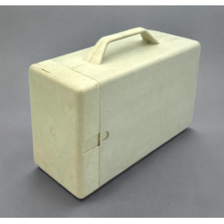 Retro Picnic Madkasse - R�hvid - 1970'erne - 31,5 cm.
