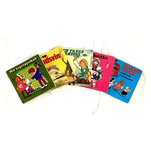 Retro Brnebger - Pixi-Bger - 1960'erne-1970'erne - Samling Nr. 3 - St Af 5