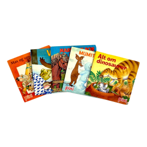 Retro B�rneb�ger - Pixi-B�ger - 1960'erne-2010'erne - Samling Nr. 10 - S�t Af 5