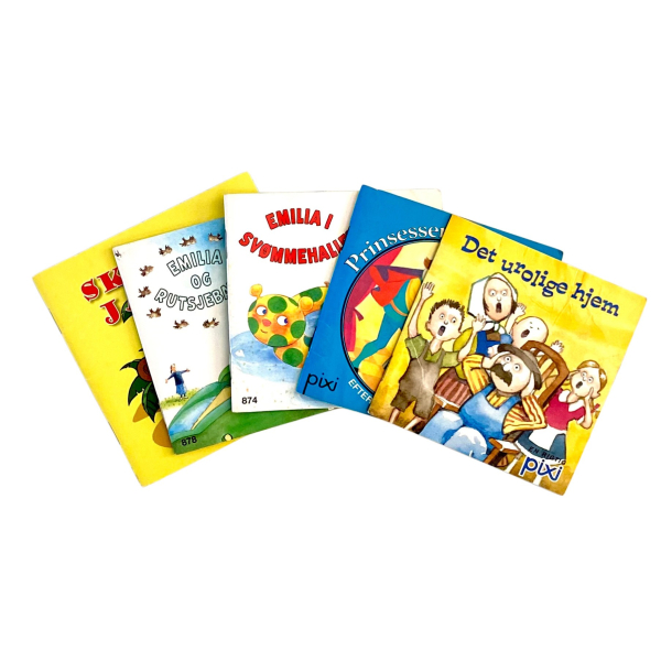 Retro B�rneb�ger - Pixi-B�ger - 1980'erne-2000'erne - Samling Nr. 12 - S�t Af 5
