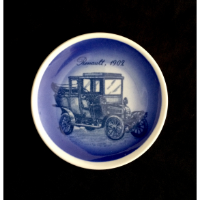 Veteranbil Plaquette Nr. 152-2010 - Renault 1902  - Royal Copenhagen