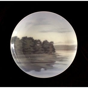 Platte Nr. 3939/357-20 - Landskab - 20,5 cm. - B&G