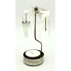 Englespil - Engle - S�lv - 14 cm. - Pluto Design