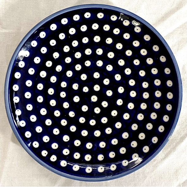 Polsk Keramik - Kagetallerken - 19 cm.