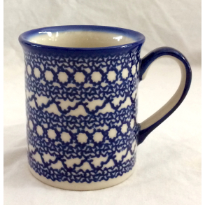 Polsk Keramik - Krus - Motiv Nr. 1 - 9 cm.