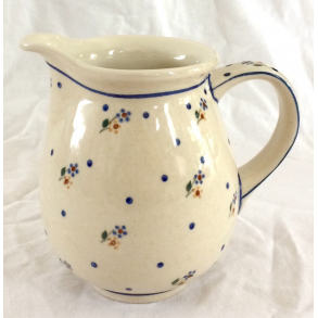 Polsk Keramik - Mlkekande - Stor - 15 cm.