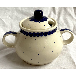 Polsk Keramik - Sukkerskl - 13 cm.