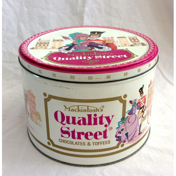 Gammel Quality Street Dse - 23,5 cm.