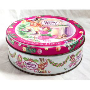 Gammeldags Quality Street Dse - Juledse - 14 cm.