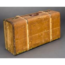 Antik Rejsekuffert - Brun - 1900-Tallet - 80,5 cm.