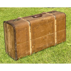Antik Rejsekuffert - Brun - 1900-Tallet - 80,5 cm.