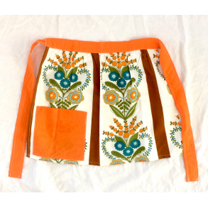 Retro Forklde - Orange - Mnster - 46 cm.