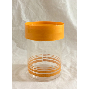 Retro Dse - Kaffedse - Gul - 15 cm.