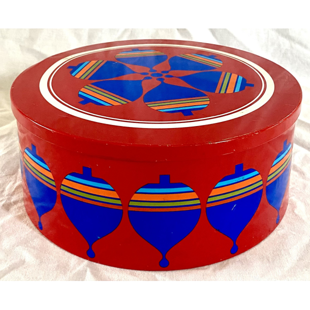 Retro Dse - Kagedse - Rd - Blt Mnster - 22,5 cm.