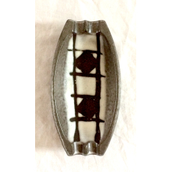 Retro Keramik - Grt Fad Nr. 130/18 - 18,5 cm.