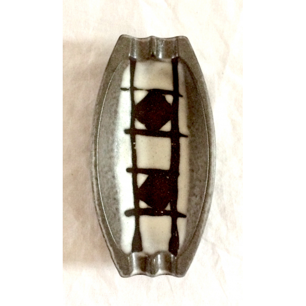 Retro Keramik - Grt Fad Nr. 130/18 - 18,5 cm.