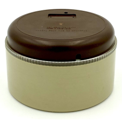 Retro Kkkenvgt - Brun &amp; Beige - 14 cm.