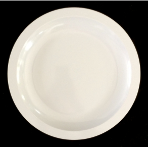 Rosti Mepal - Flad Tallerken - Hvid - 24,5 cm.