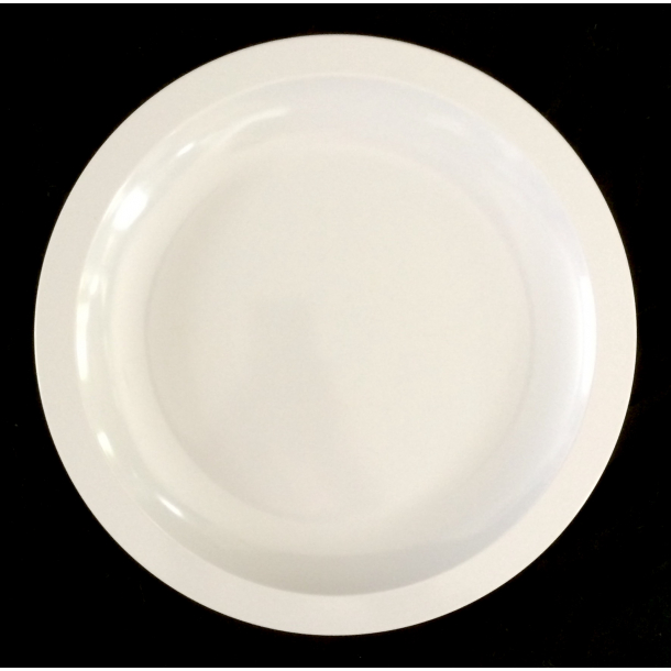 Rosti Mepal - Flad Tallerken - Hvid - 24,5 cm.