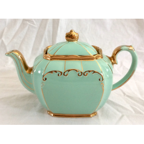 Mintgrn Tekande - Guldtryk - Nr. 922 - Sadler England