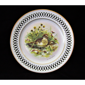 Danske Sangfugle Platte - Sanglrke - Motiv Nr. 10 - B&G