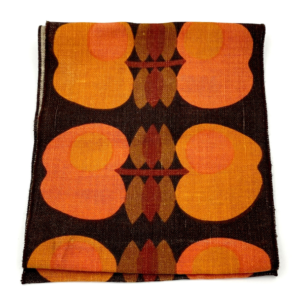 Retro Bordlber - Brun - Orange bler - 132 cm. - Sdahl
