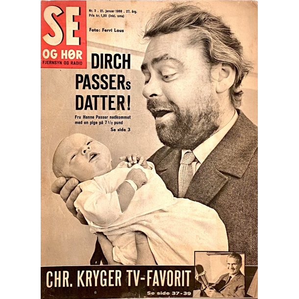 Retro Ugeblad - Se &amp; Hr - r 1966 - Nr. 3