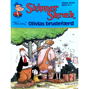 Retro Tegneserie - Skipper Skrk - Olivias Brudefrd - r 1979 - Bud Sagendorf