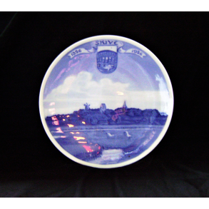 Mindeplatte - Skive 1326-1926 - Royal Copenhagen