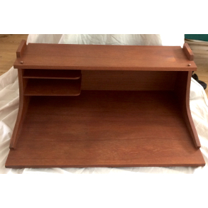 Retro Skrivepult - Teaktr - 75,5 cm.